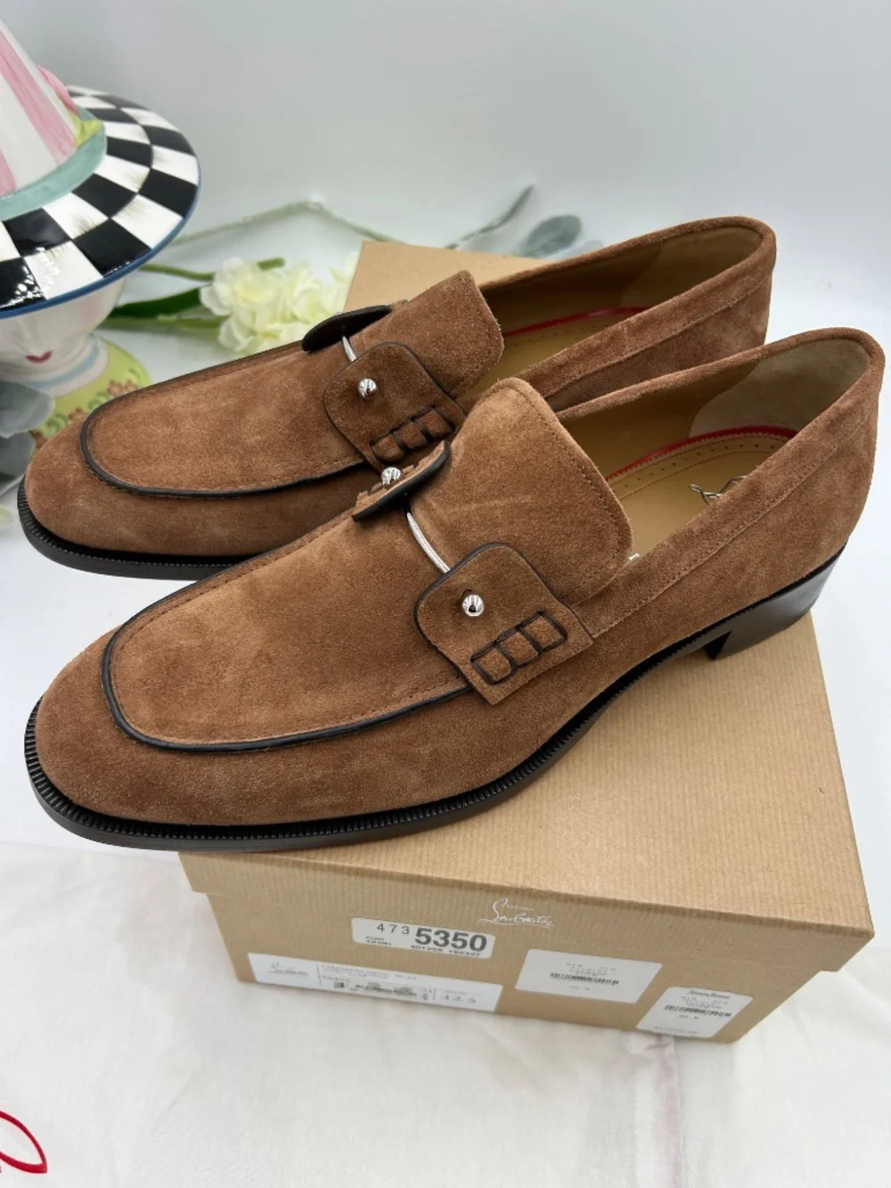 Men’s Christian Louboutin Chambelimoc Loafers. Size 42.5/9.5 US. Made in Italy.